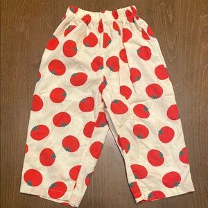 Toddler Tomato Print Pants